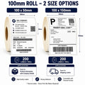 4inch Thermal Label For Shipping and Logistics