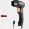 USB 1D WIRED Barcode Scanner Handheld (Gun Type) with Fast Scanning CCD Technology (2 Years Warranty)