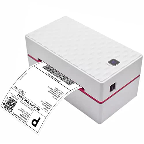 (CA428) 100mm Bluetooth Barcode Label + Receipt Printer with Free 250 Labels