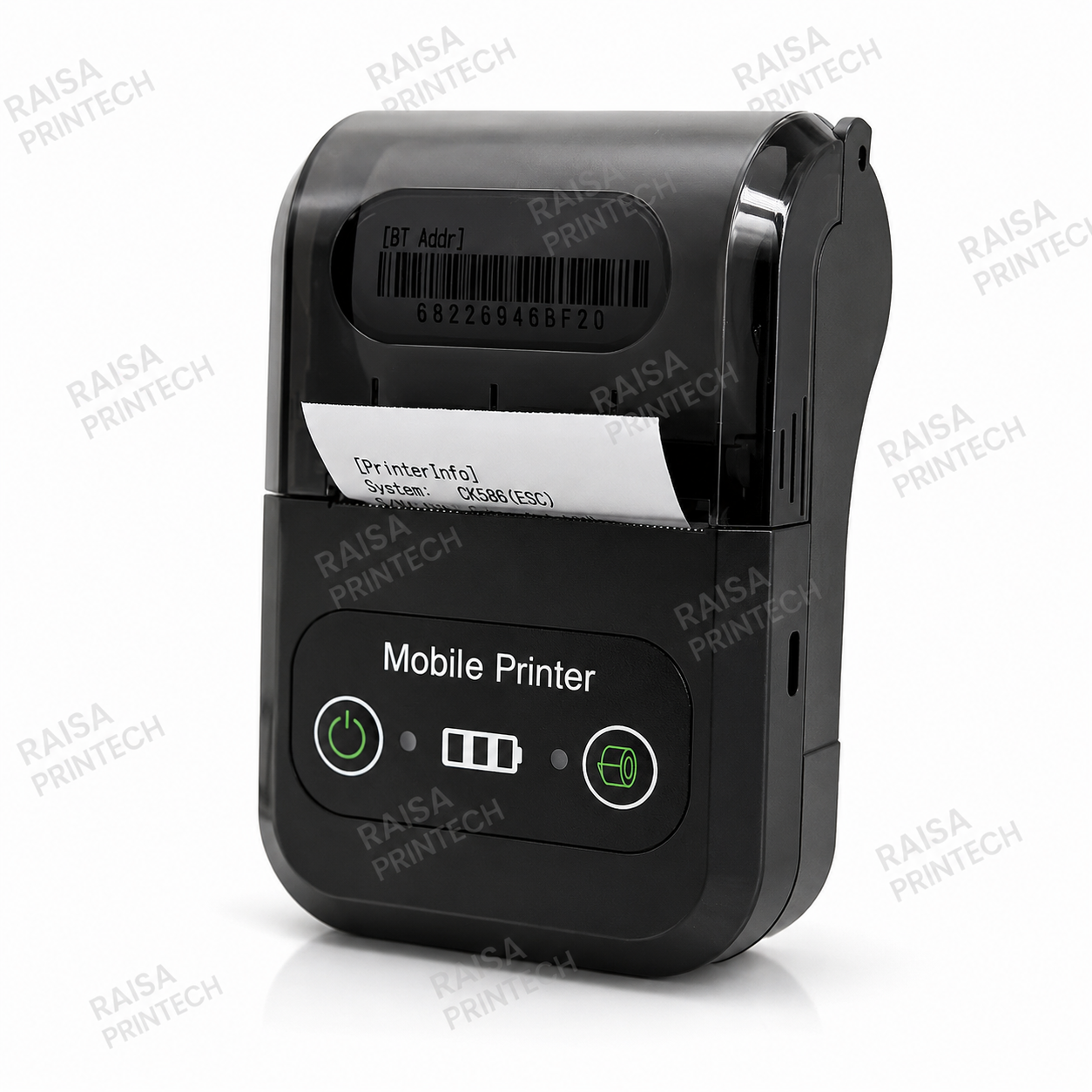 Portable 58mm Thermal Receipt Printer