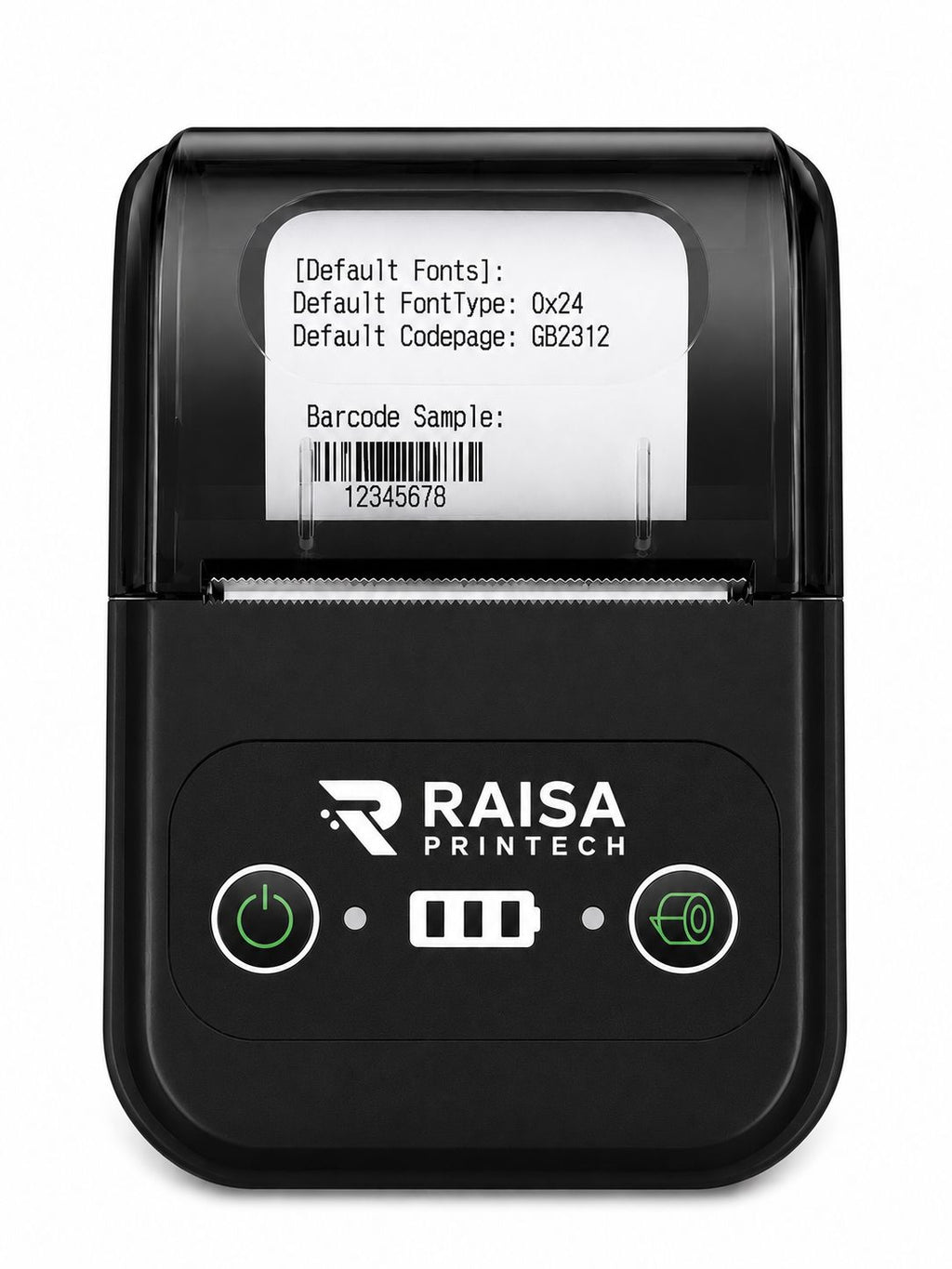 RPD588 Mini Bluetooth Receipt Printer – Inkless, Portable, 58mm
